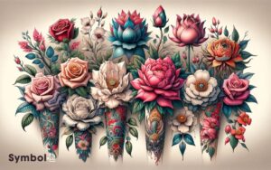 what do flower tattoos symbolize