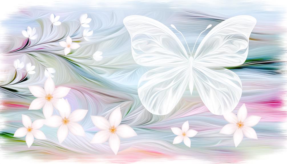 artistic representation of butterflies