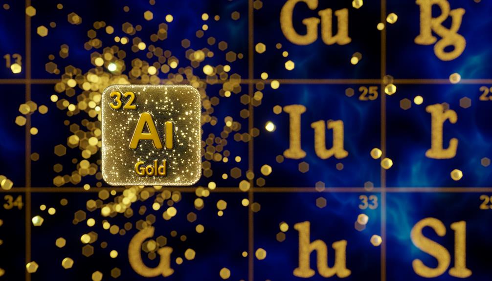 atomic symbol of gold
