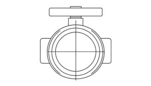 ball valve representation symbol
