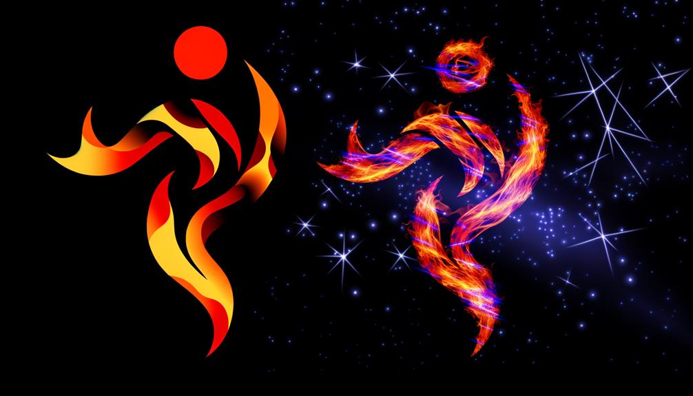 burning passion in motion