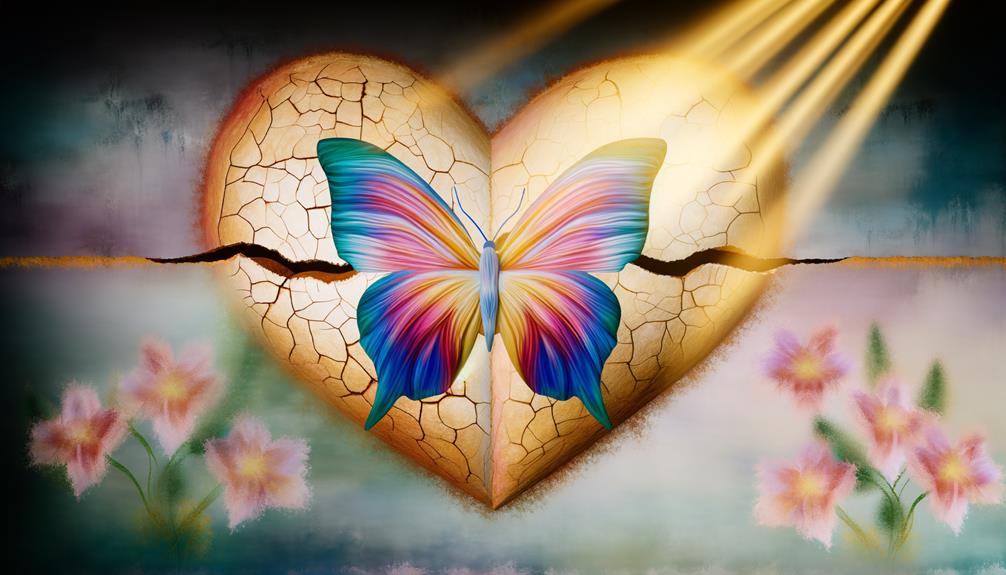 butterfly as symbolizing hope