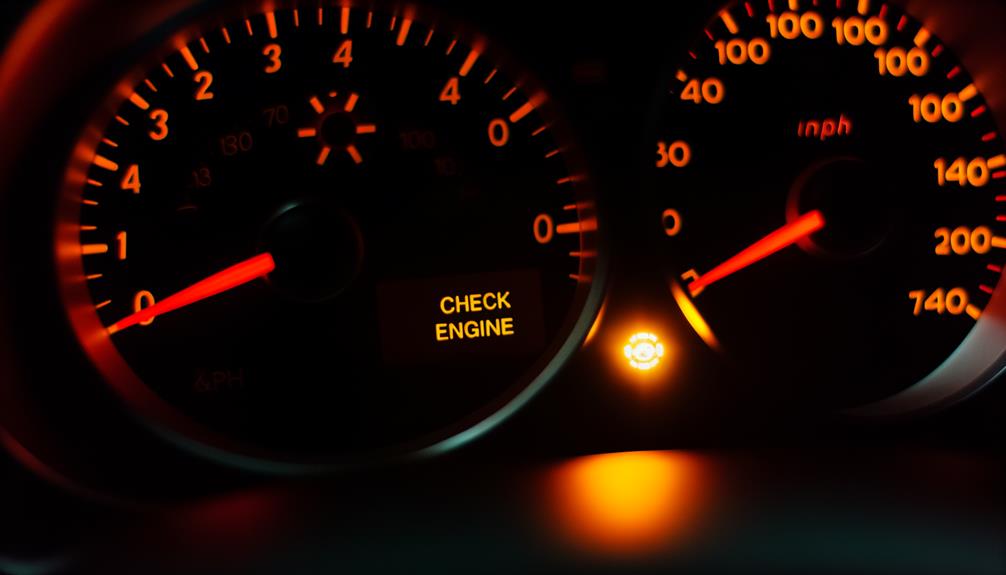 car trouble warning signal