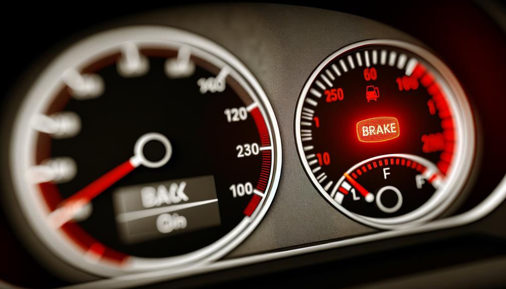 caution brake system malfunction