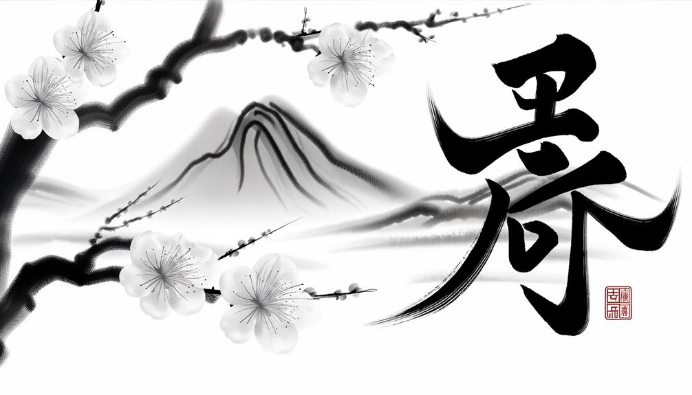 chinese character for faith