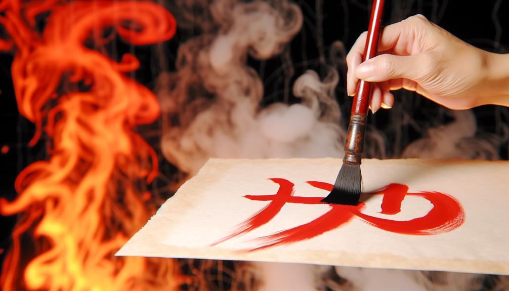 chinese symbol for fire