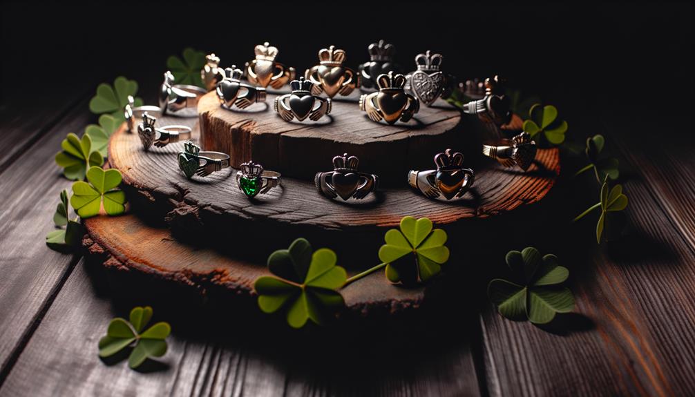 claddagh jewelry collection hobby