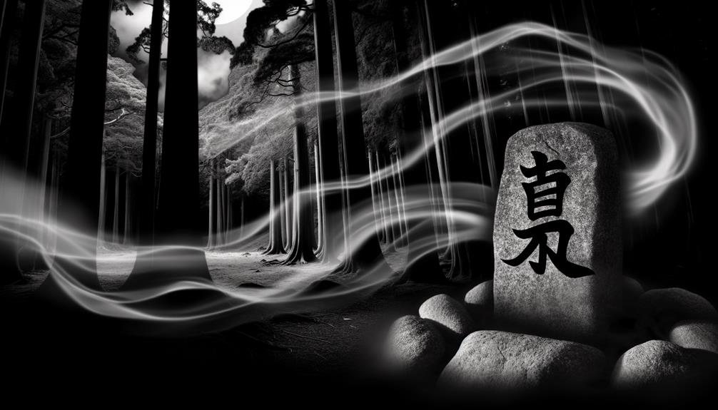 death kanji shi symbol