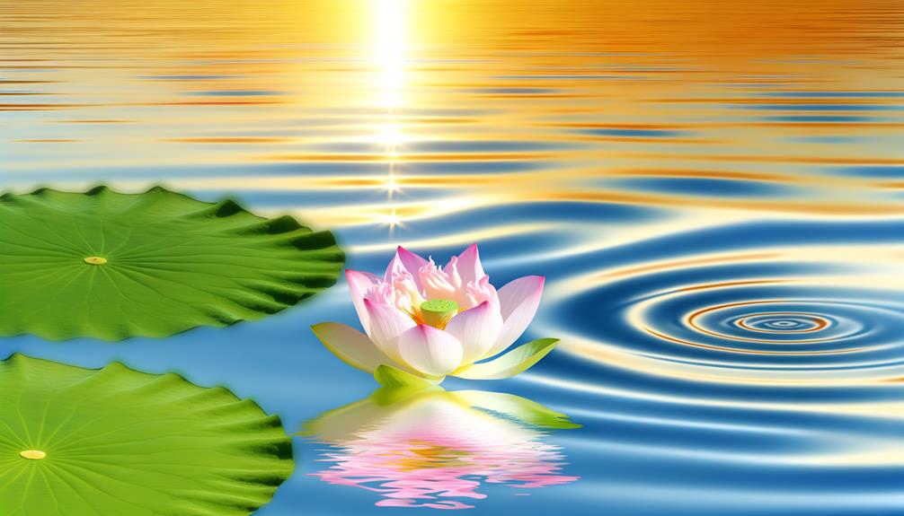 delicate pink petals blooming