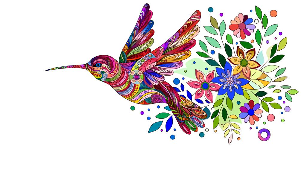 delicate wings fluttering by