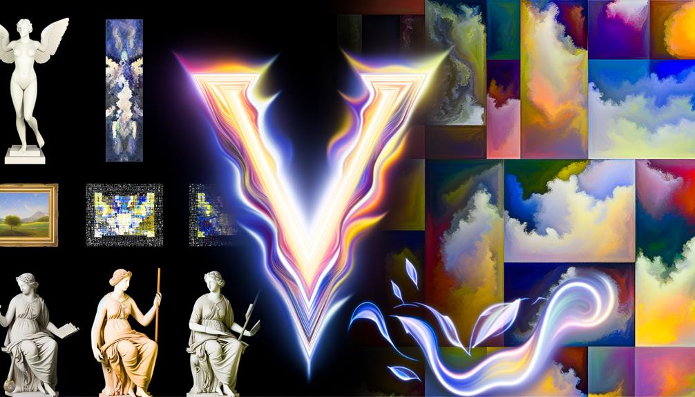 diverse art forms showcased