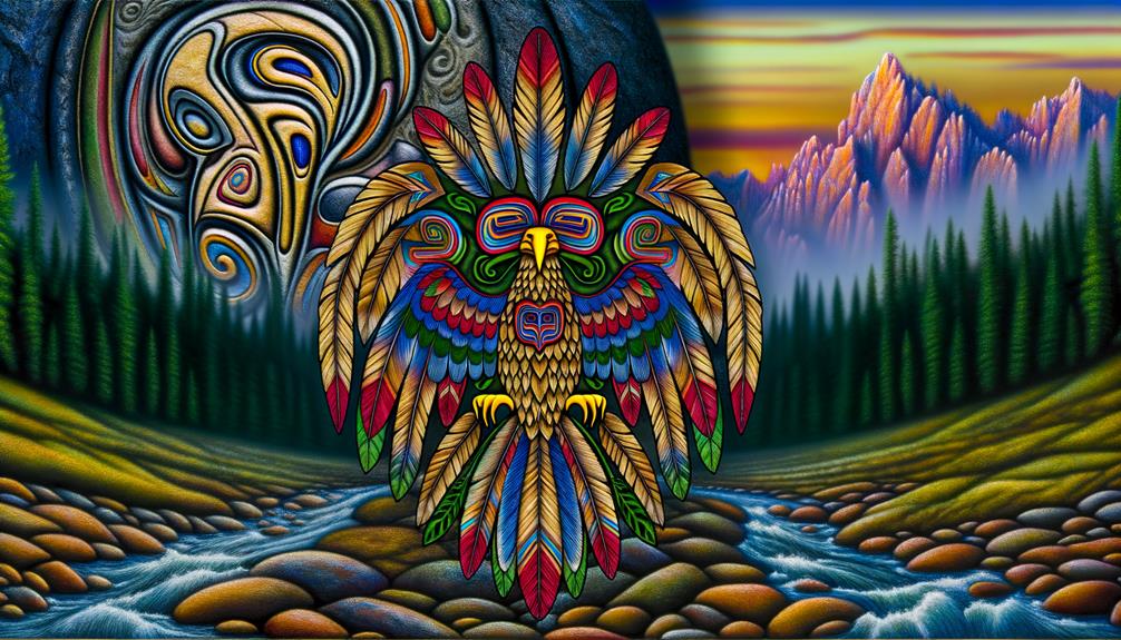 eagle symbolizes power strength