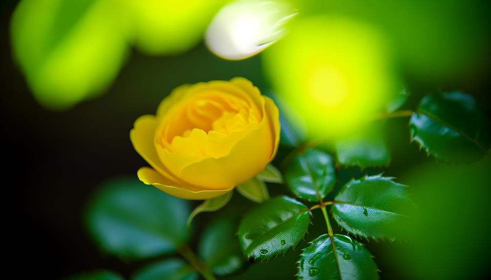 elegant tea rose beauty