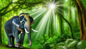 elephant symbolizes strength and wisdom