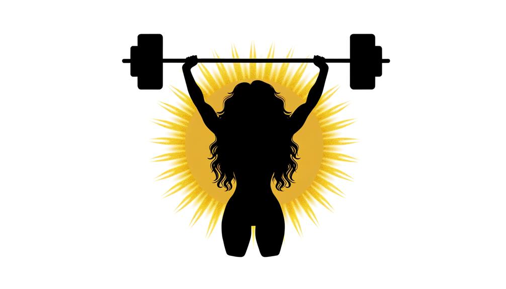 empowering female figure symbol
