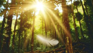 feather symbolizes freedom spirituality