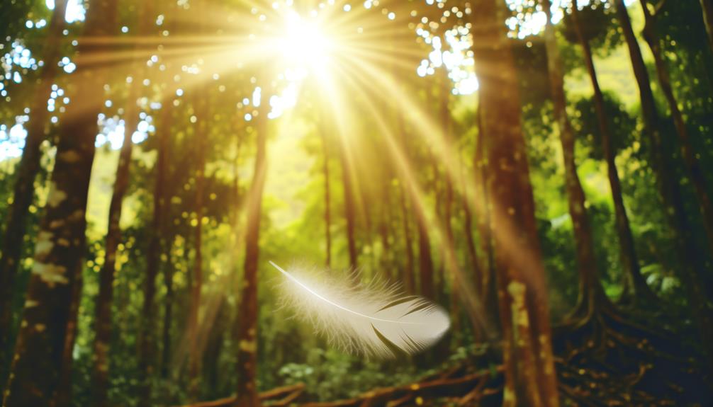 feather symbolizes freedom spirituality