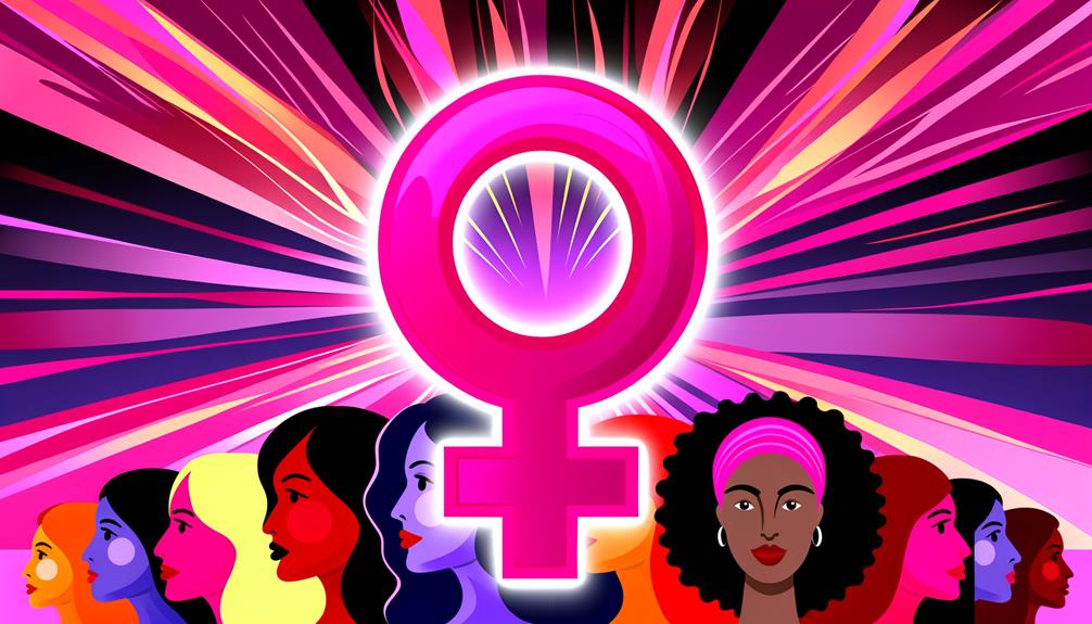 feminine symbol representation explained