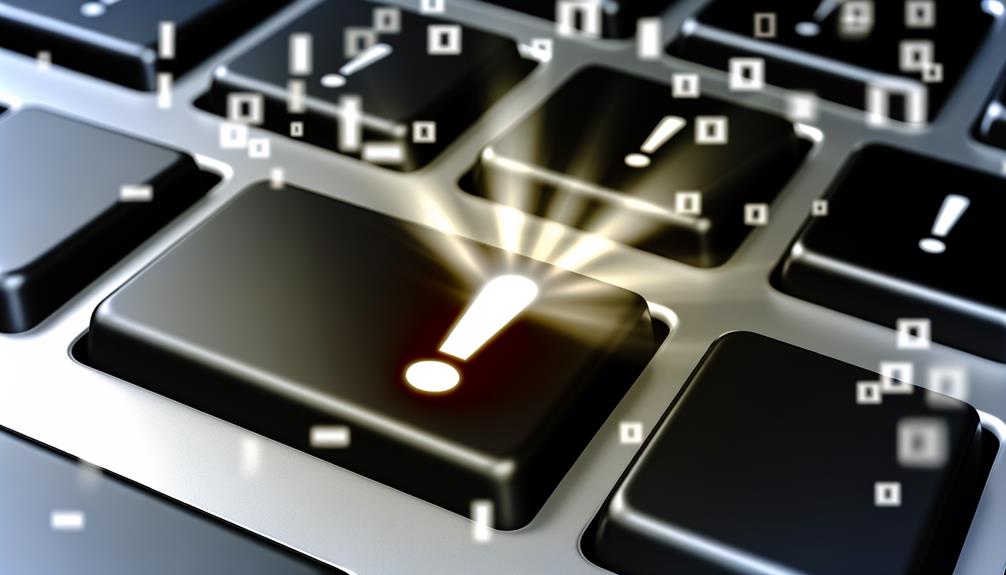 focus on punctuation marks