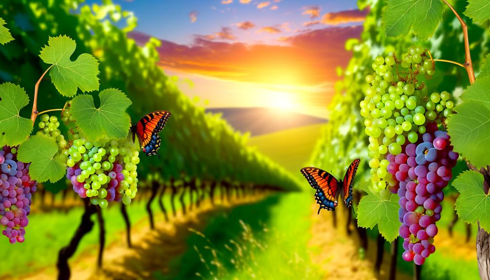 grapes symbolize joyous abundance