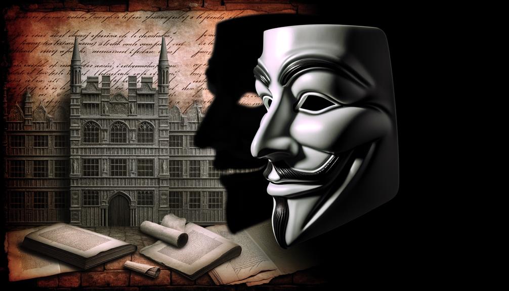 guy fawkes mask history