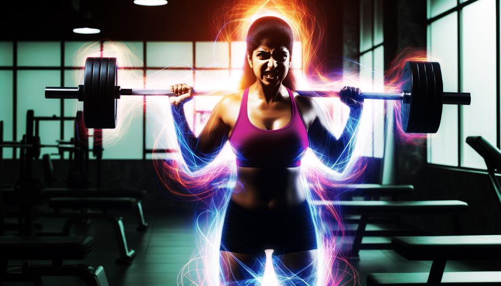 heightened physical strength displayed