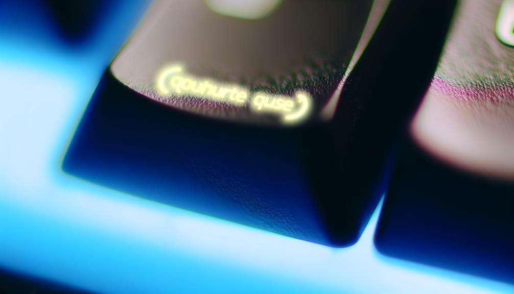 highlighting text with punctuation