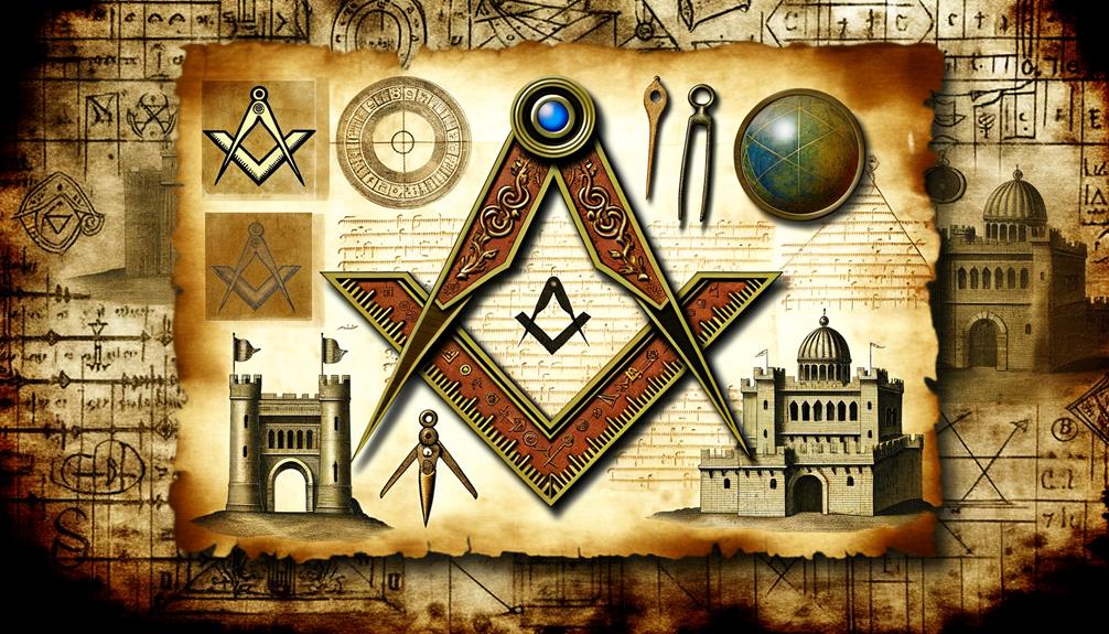 history of masonic symbols