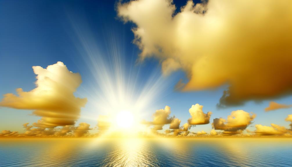 illuminating dawn of hope