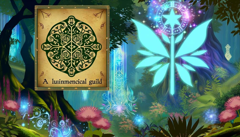 interpretation of guild symbols