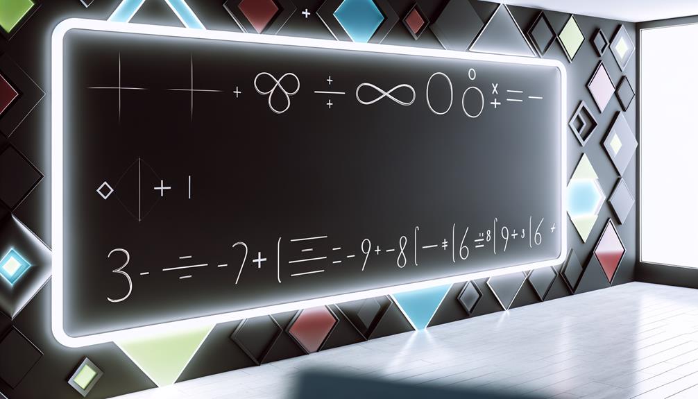 interpretation of mathematical symbols