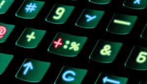 interpreting symbols on keyboard