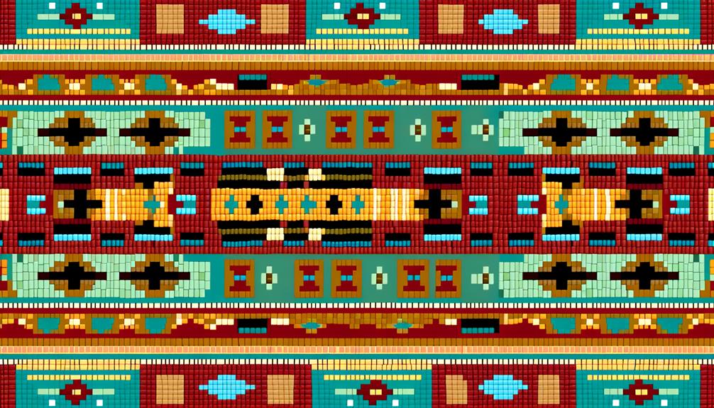 intricate beadwork designs showcased