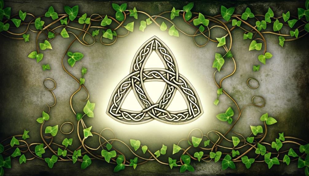 intricate celtic knot design