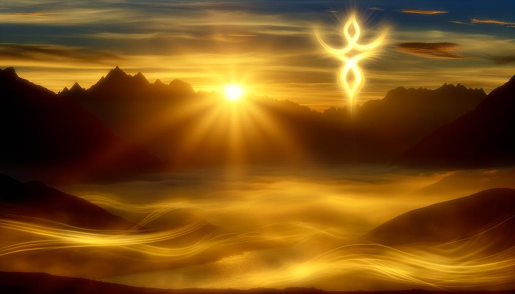 inverted y spiritual symbolism