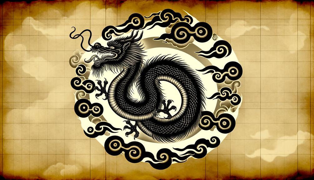 japanese dragon kanji symbol