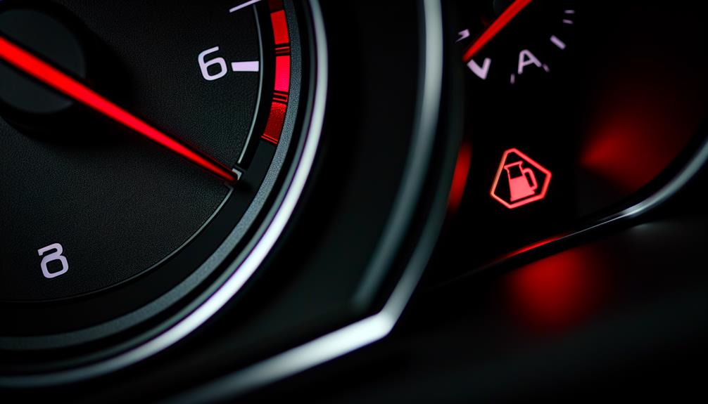 low oil pressure alert