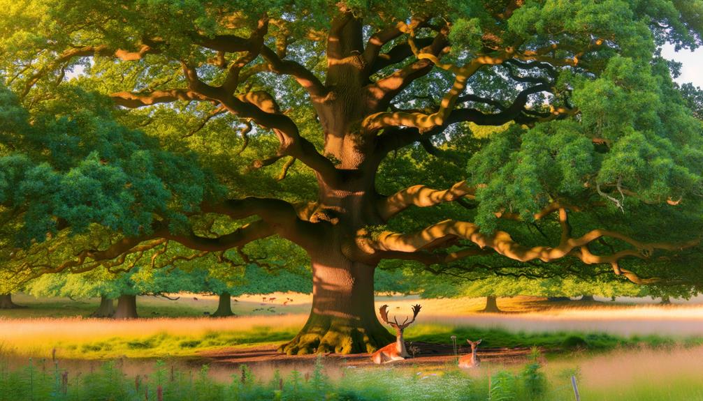 majestic oak tree resilience