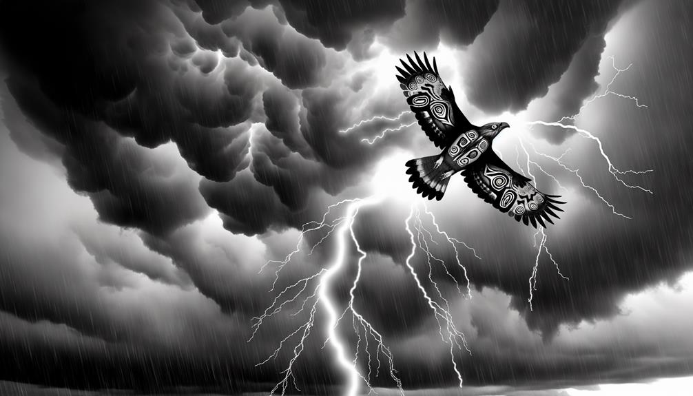 mythical bird of power