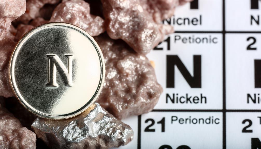 nickel on the periodic table