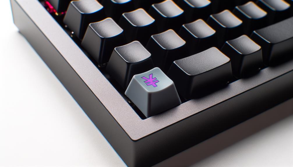 personalized keyboard configurations available