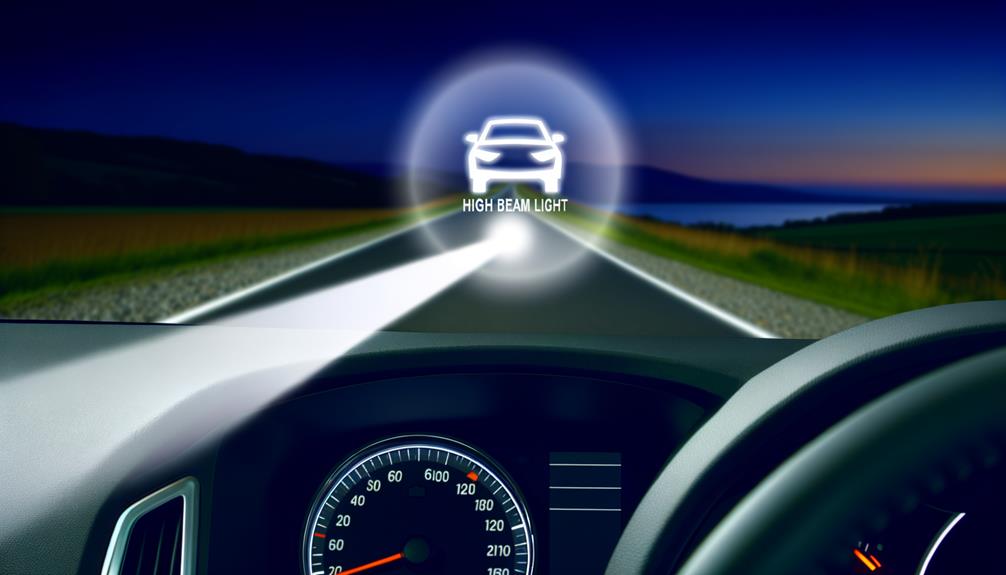 proper high beam usage