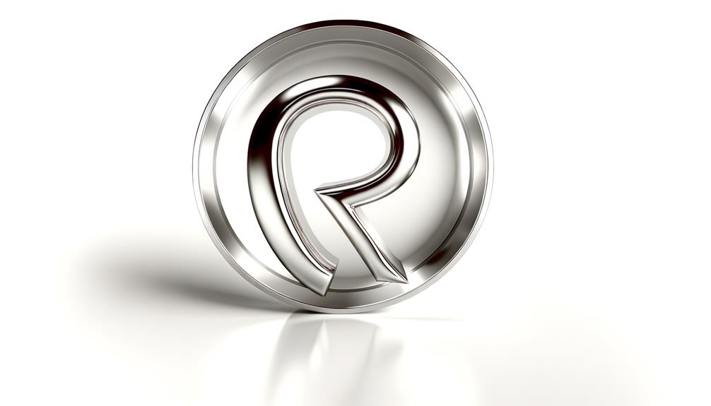 registered trademark symbol illustration