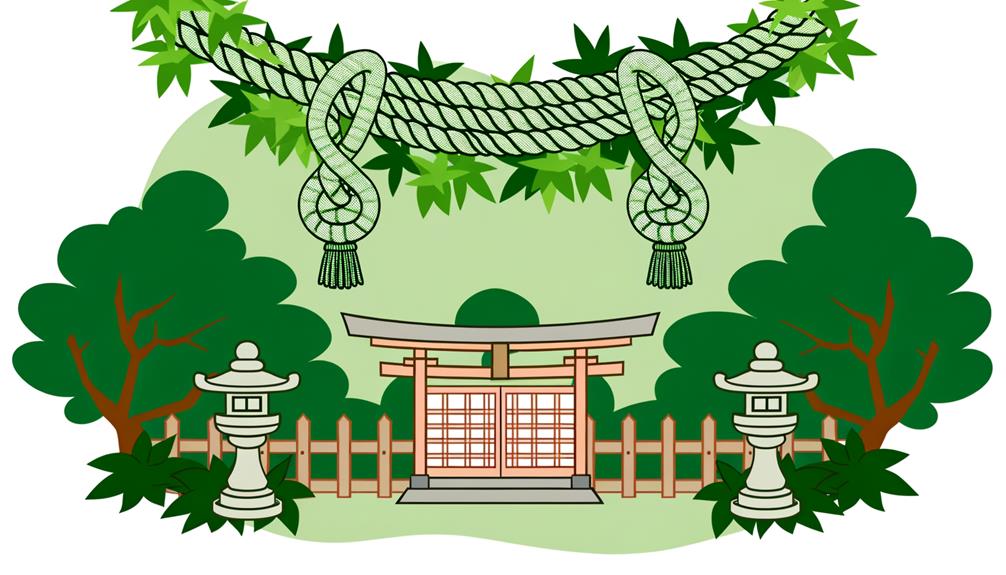 sacred ropes in japan