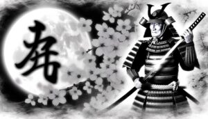 samurai spirit in calligraphy