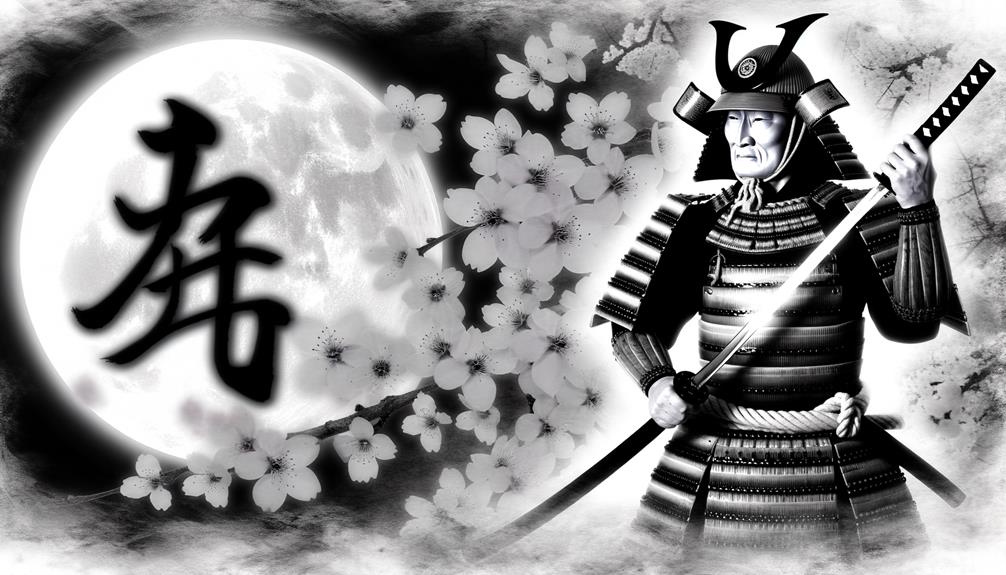 samurai spirit in calligraphy