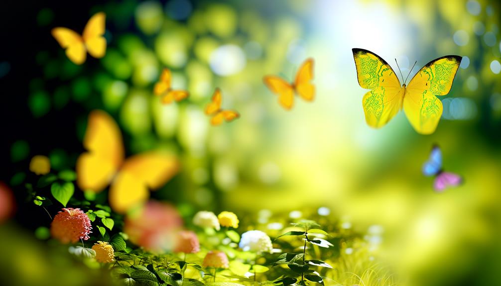 significance of yellow butterflies