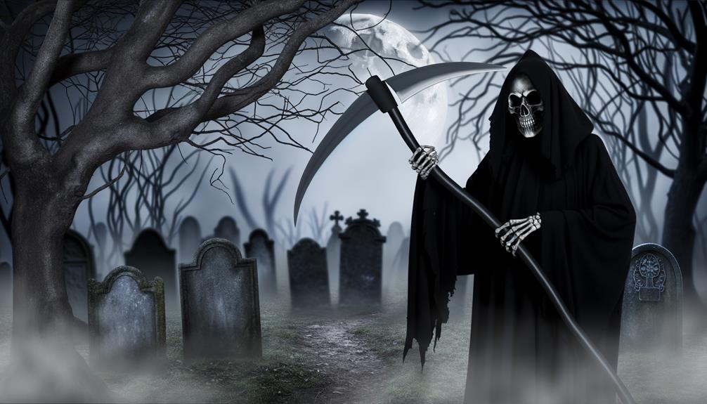 sinister figure approaches slowly