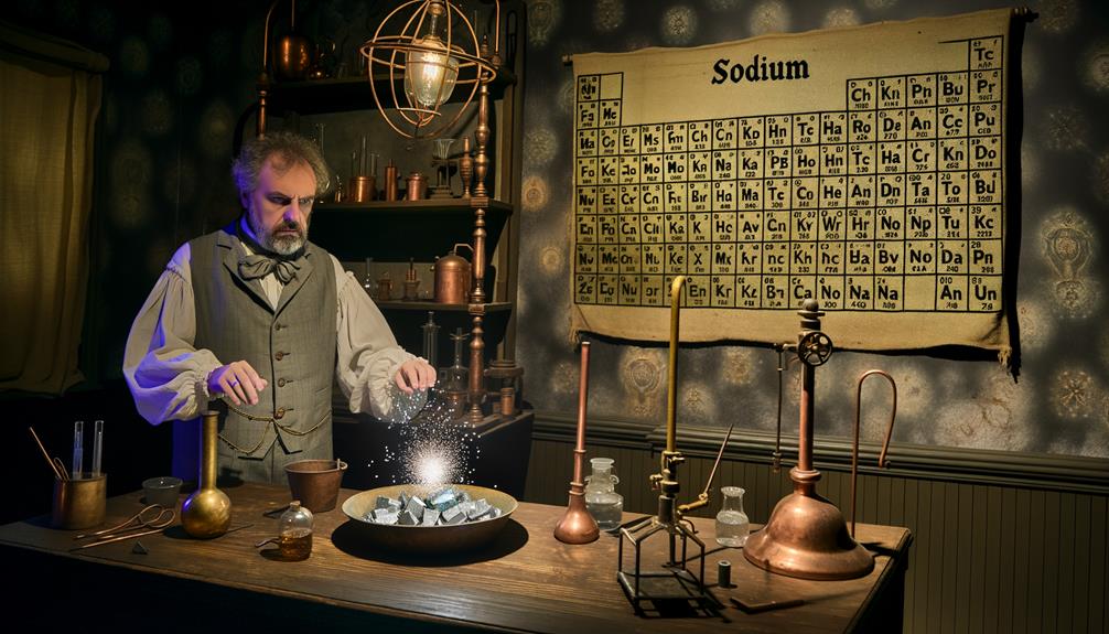 sodium s surprising reaction discovered