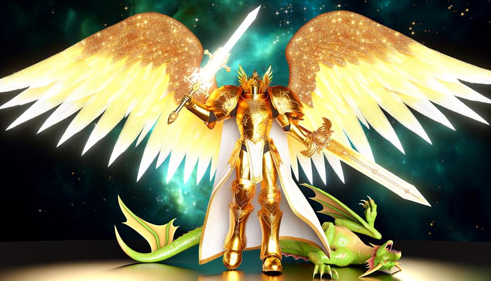 st michael s iconic symbol